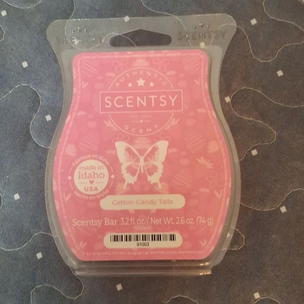 Scentsy Cotton Candy Tails Wax Melt